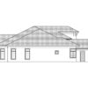 Casa Real Nueva Left Elevation