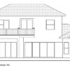 Cinco Bayou Rear Elevation