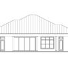 Vero Beach Rear Elevation
