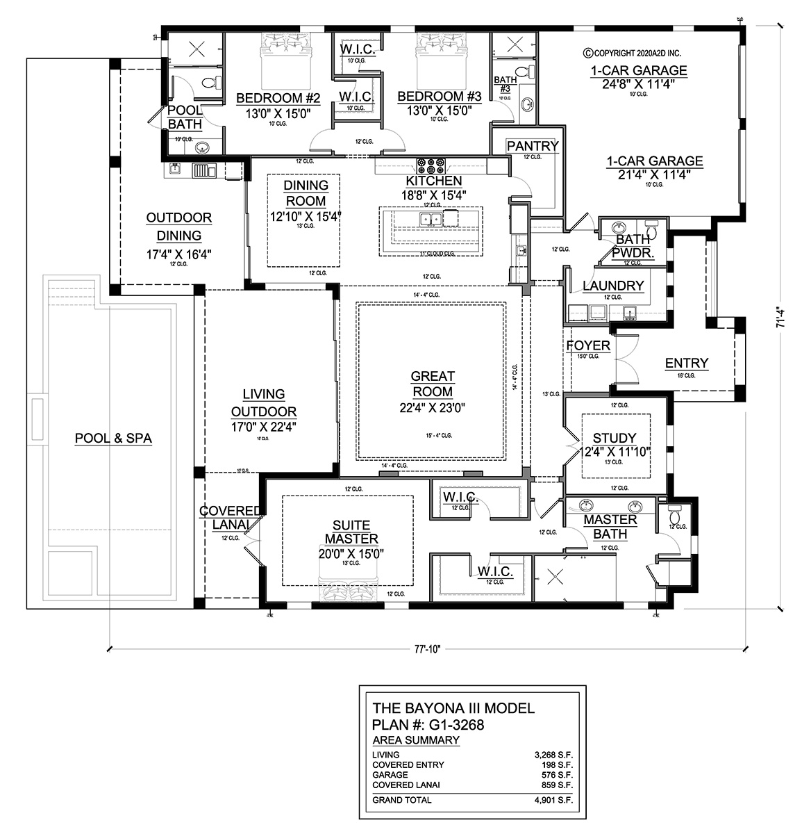 Bayona-3 Floor Plan