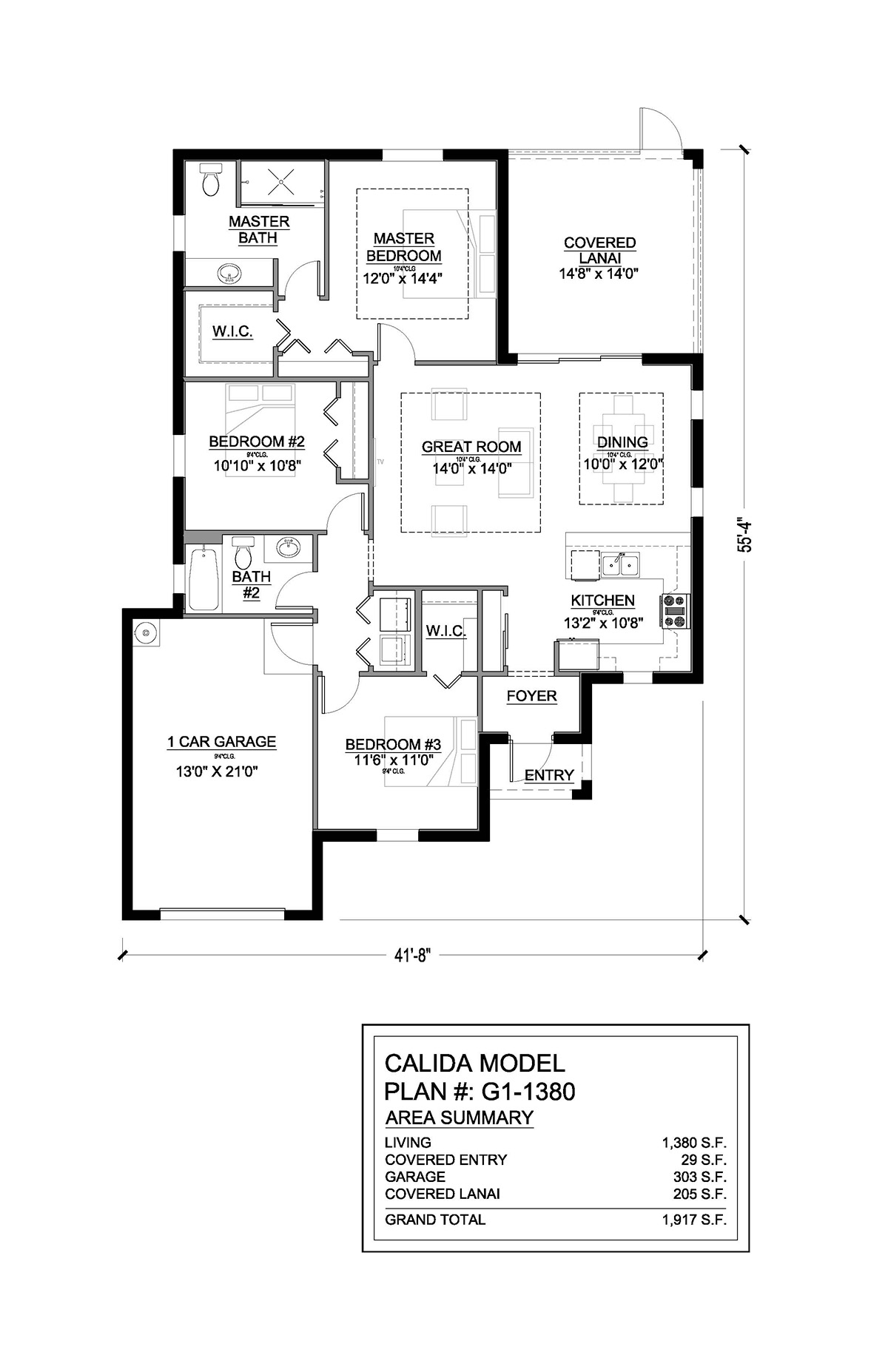 Calida Floor Plan