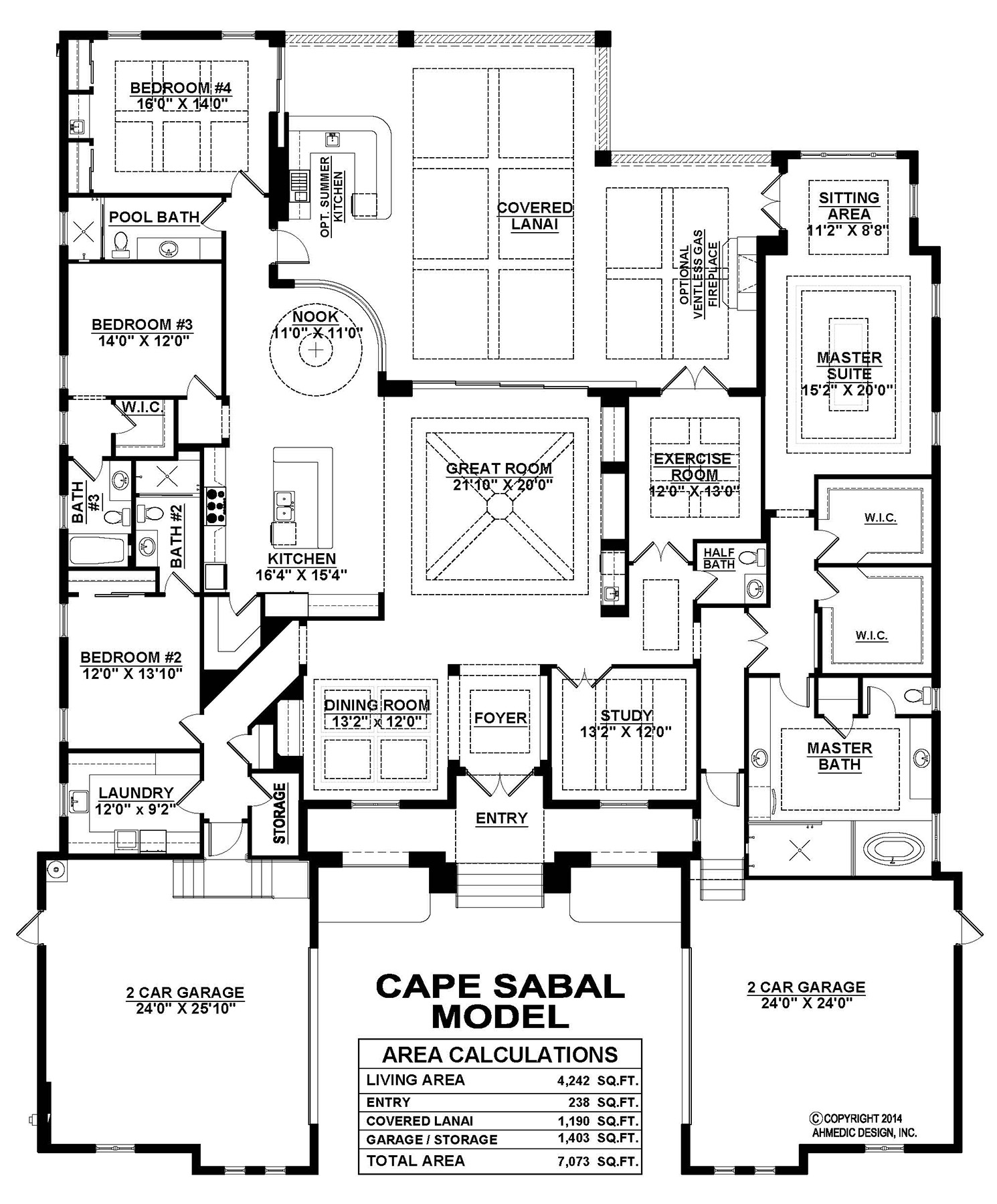 Cape-sabal Floor Plan