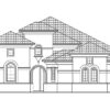 Cozumel Island Front Elevation