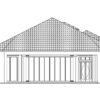 Cozumel Island Rear Elevation
