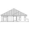 F1-3055 Island Breeze Rear Elevation