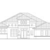 G1-3875 Segovia IV Front Elevation