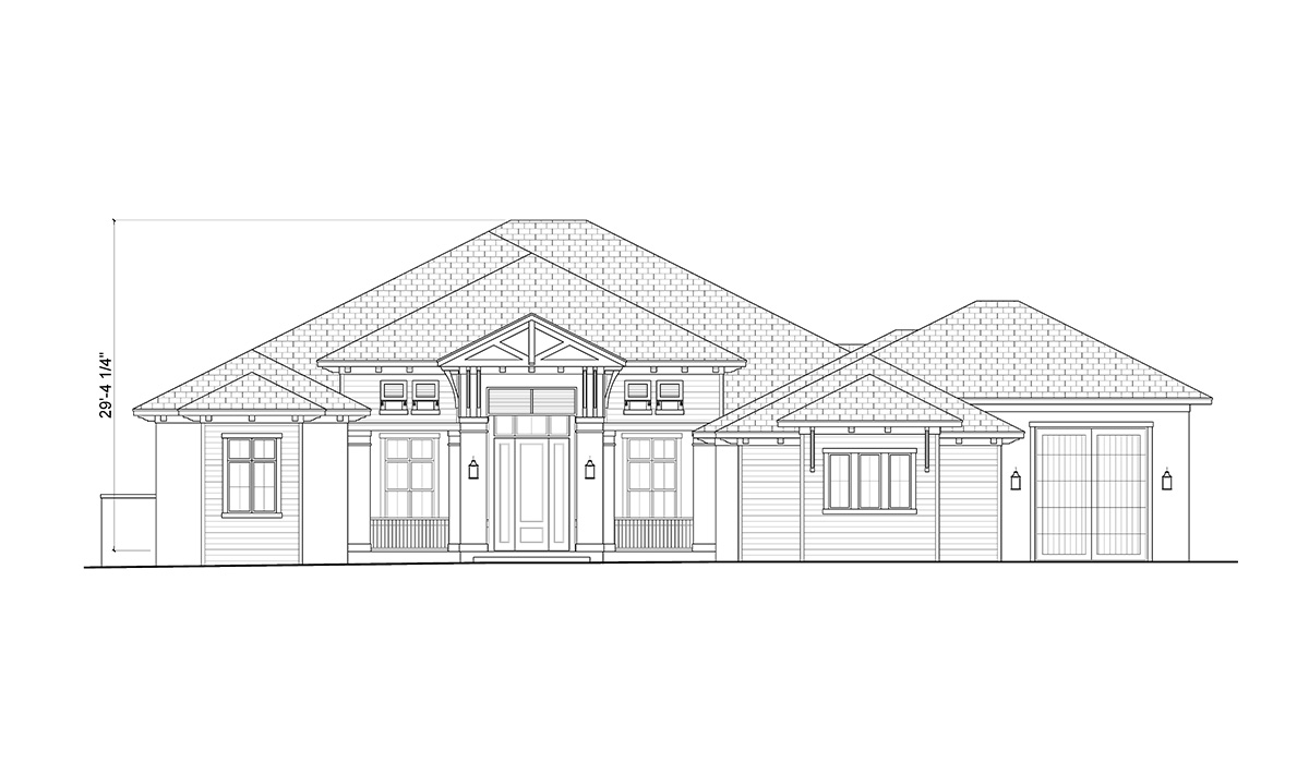 Manatee Front Elevation