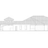 G1-4357 Belle Casa Rear Elevation
